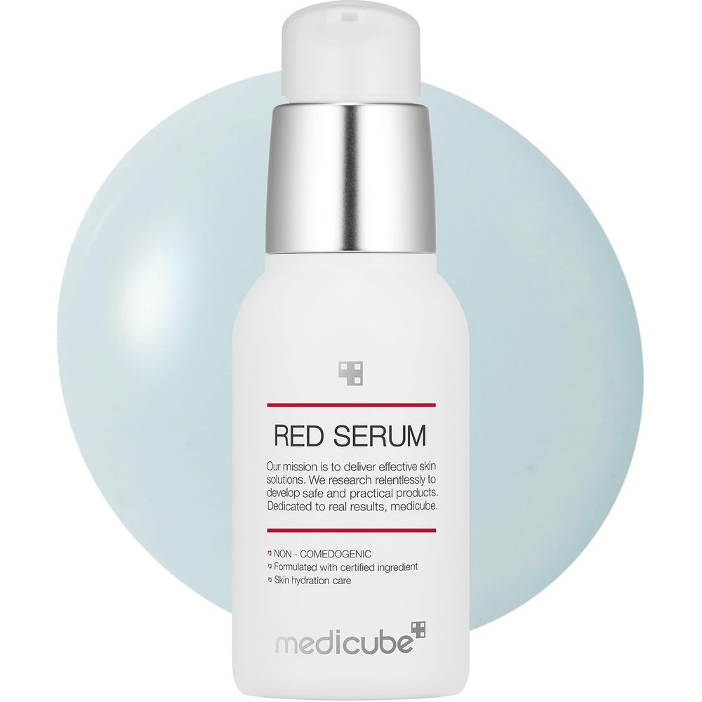 image:imageMedicube Red Serum 20  Lowirritating formula for breakoutprone skin  Soothing and relieving  Formulated with BHA Niacinamide amp Adenosine  Noncomedogenic  Korean skincare 101floz