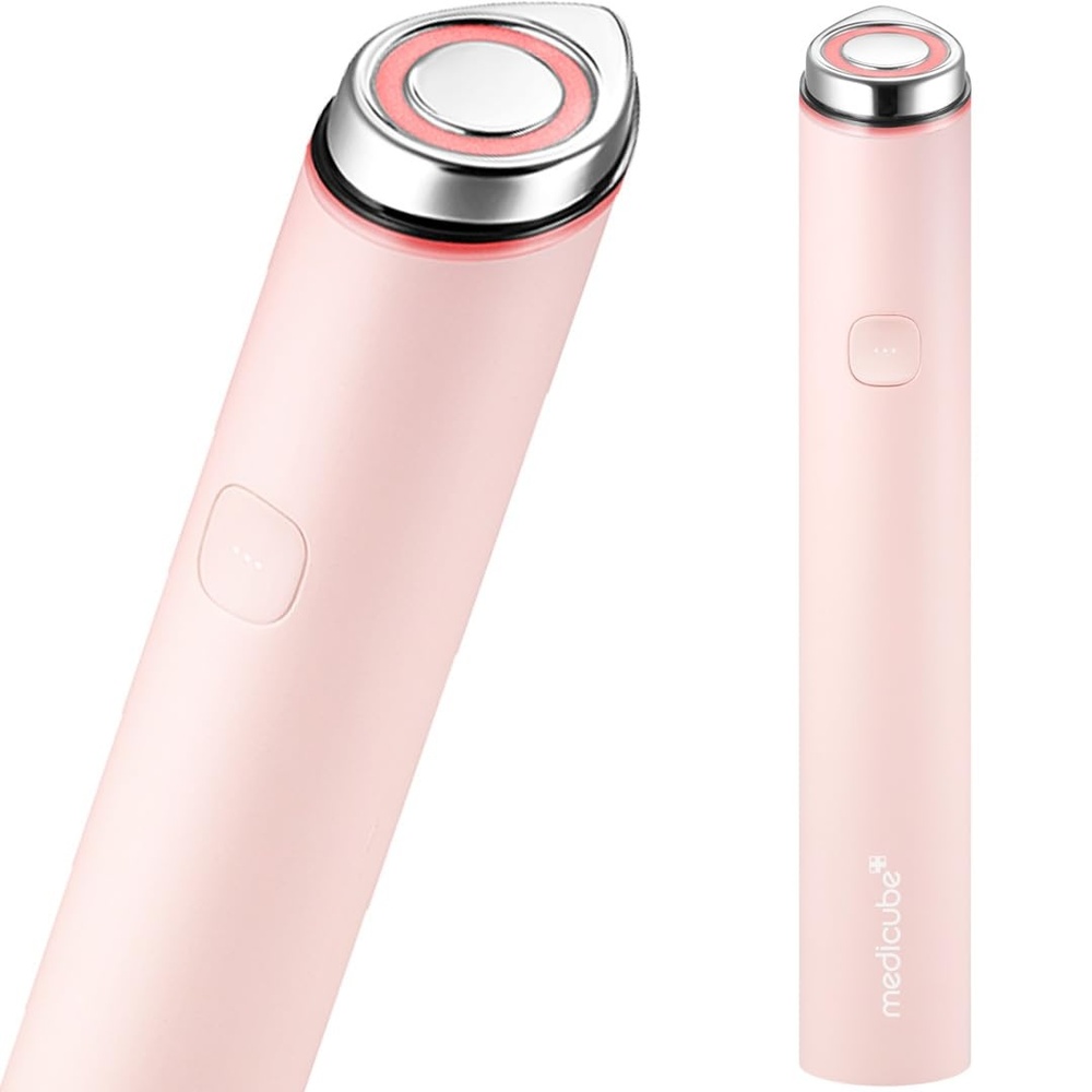 image:imagemedicube Mini Booster Pro Pink Affordable AtHome Facial Device for Beginners Portable Glow Booster for Glass Skin Boosting Skin Care Absorption Skincare for Teens Korean Skin Care