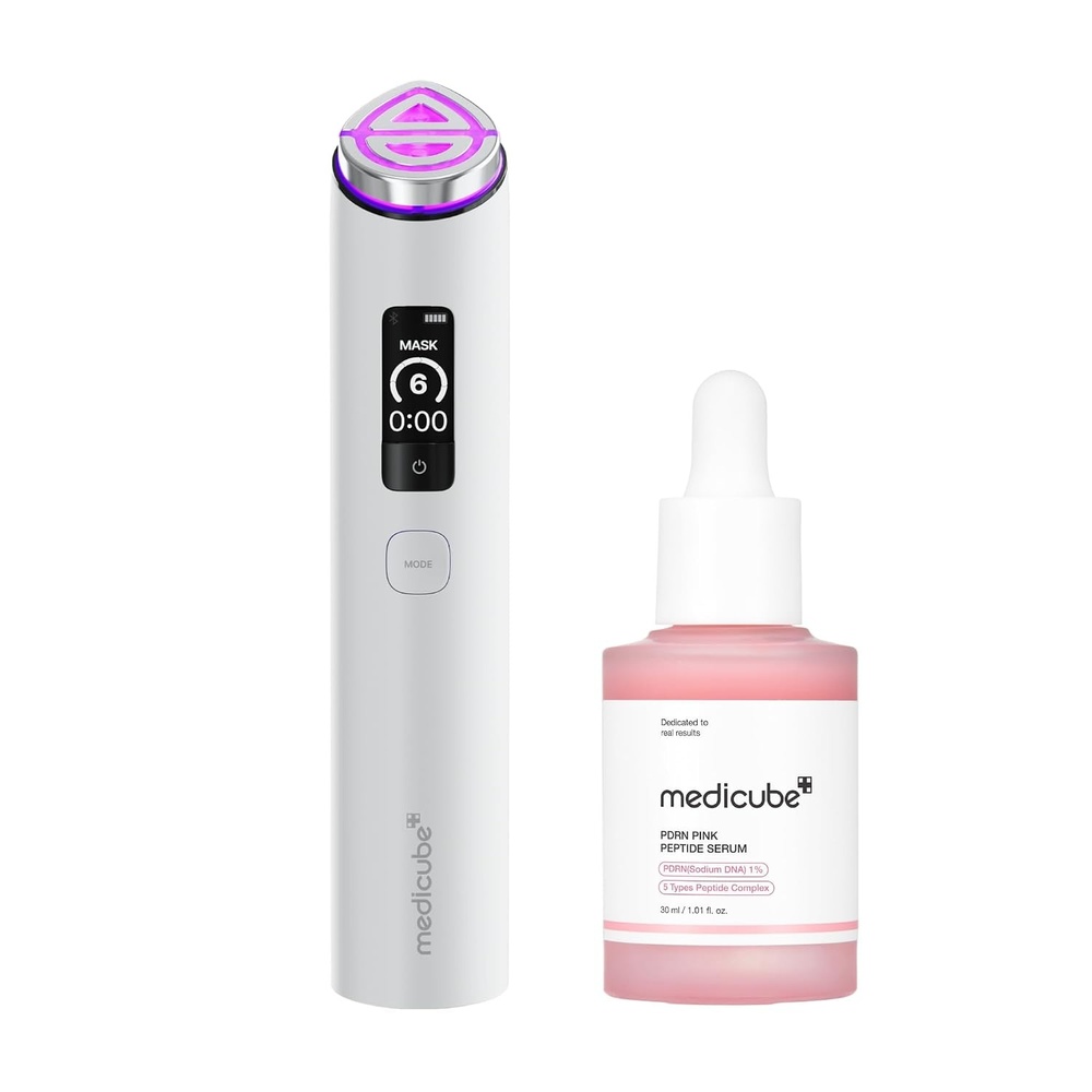 image:imagemedicube PDRN Serum amp Device Duo PDRN Peptide Serum amp Booster Pro X2 White