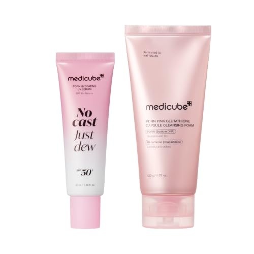 image:imagemedicube UV Dew amp Daily Cleanse Duo PDRN Sun Serum and Capsule Cleanser
