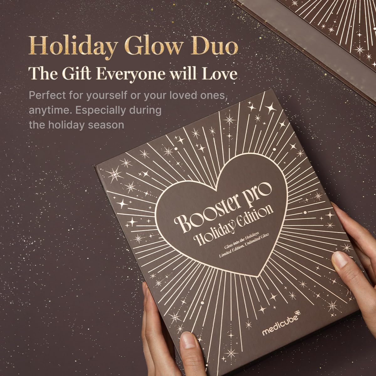 image:imagemedicube Booster Pro Holiday Gift Set Amazon Exclusive Limited Mocha Booster Pro TXA Niacinamide Serum Gift for Women amp Men Perfect for Holiday Gifting amp Self Care Korean Skin Care Kit