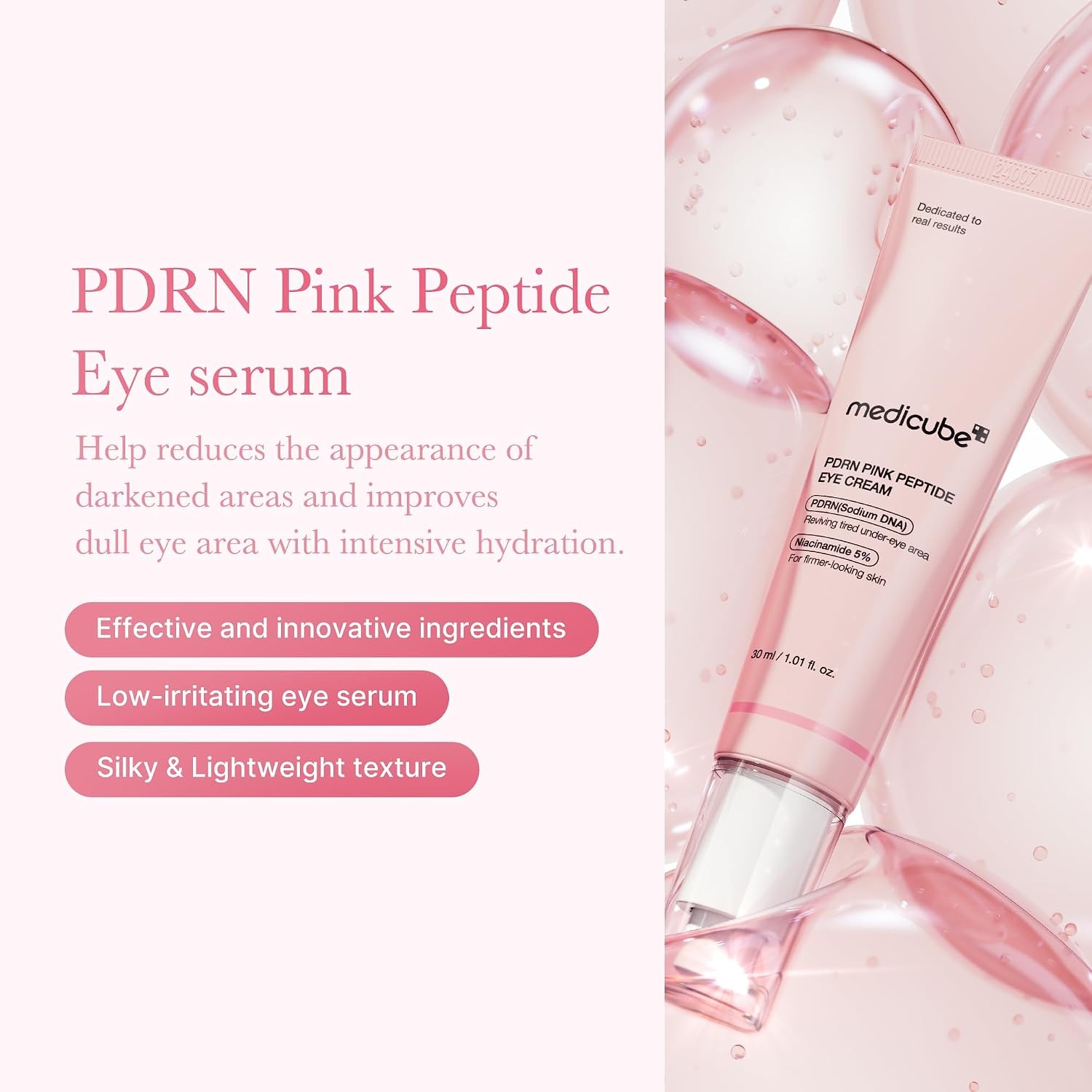 image:imagemedicube Eye Care Device Duo PDRN Eye Serum and Booster Pro X2 Pink