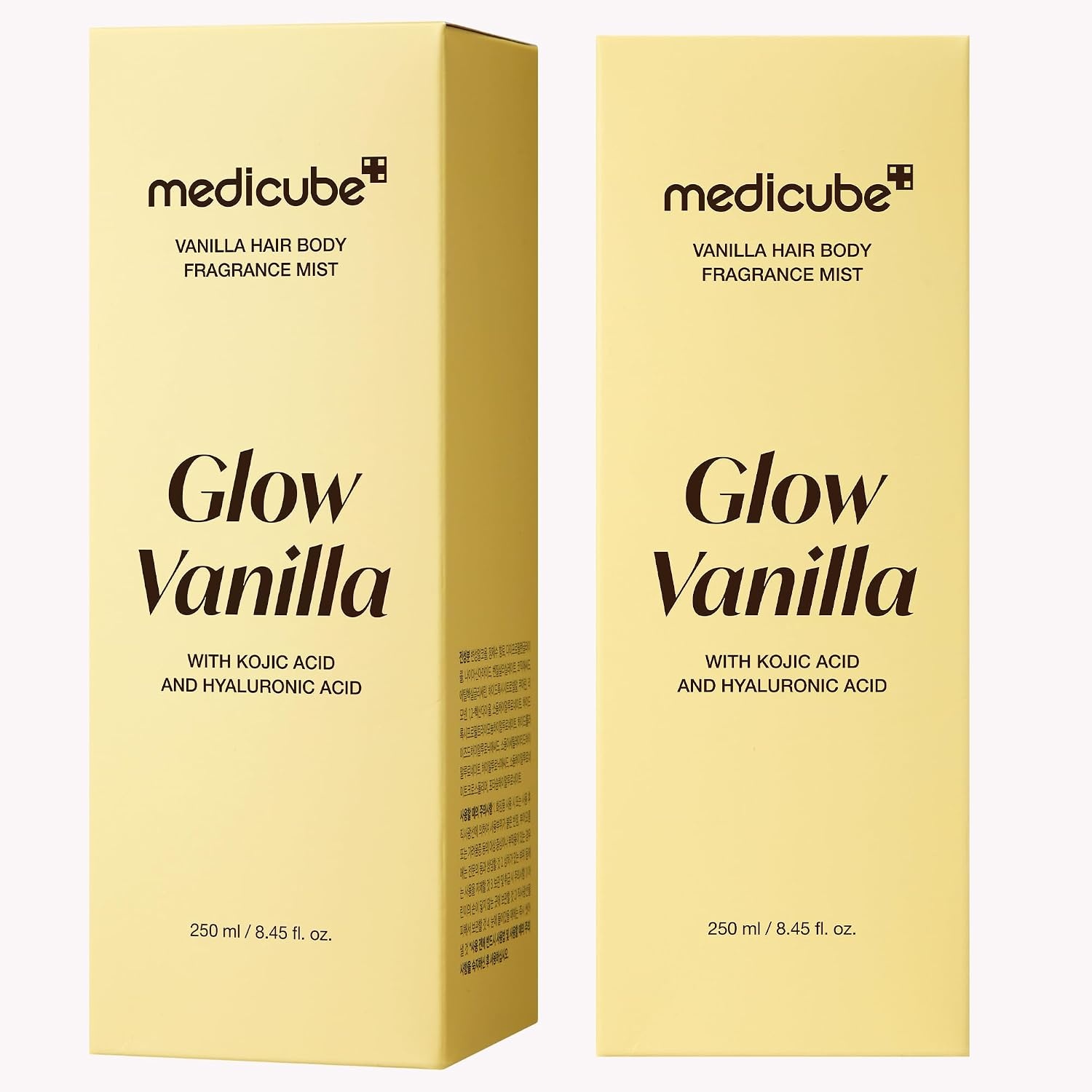 image:imagemedicube Glow Vanilla Hair amp Body Fragrance Mist 845 floz Sweet Creamy Vanilla Musk Perfume Mist with Niacinamide and Hyaluronic Acids Freshness Odor Care amp Glow Korean Body Care845 fl Oz