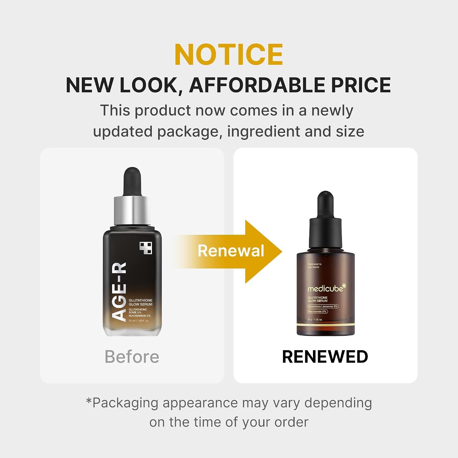 image:imagemedicube Glutathione Glow Serum Korean Glass Glow Skin Korean Skincare 105 oz
