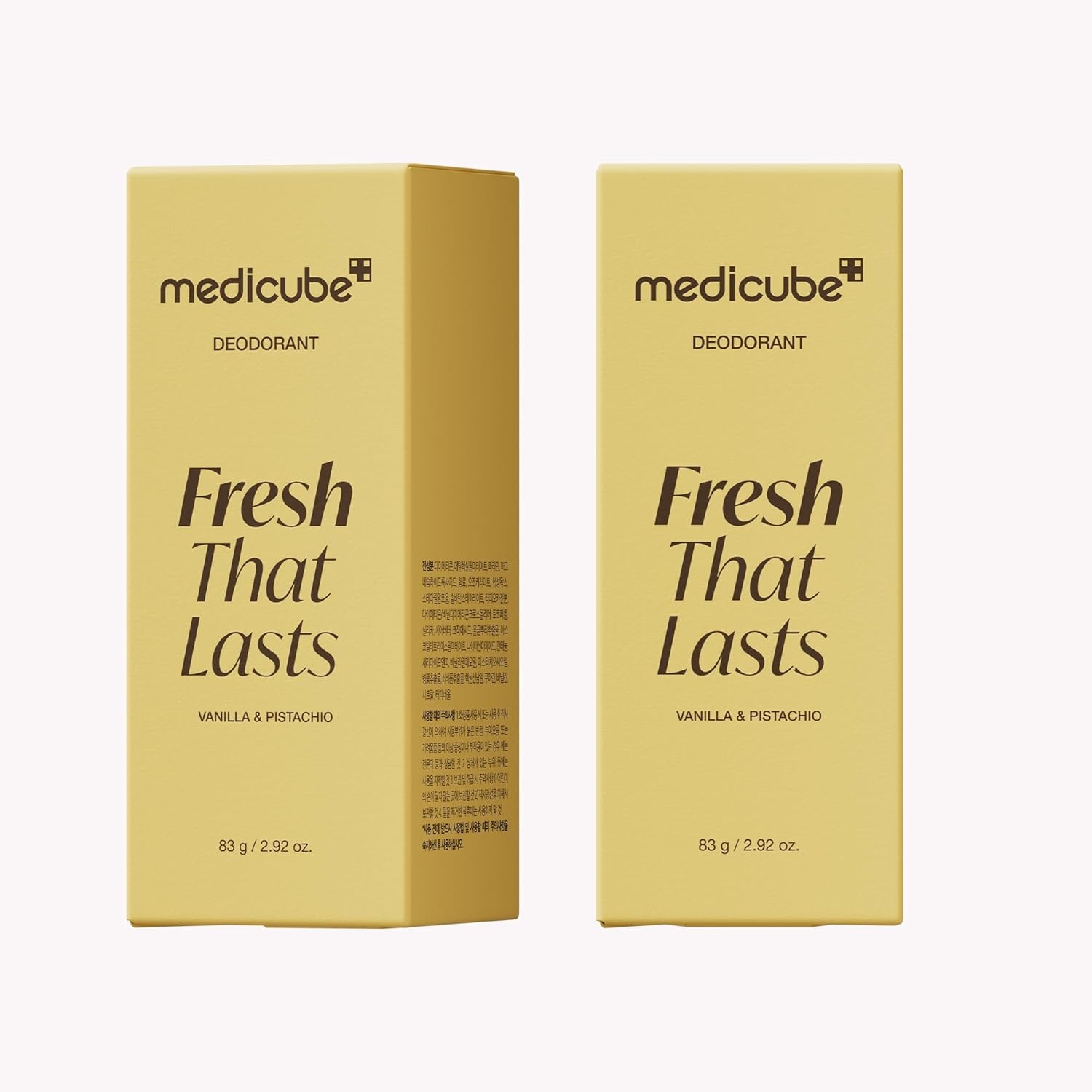 image:imagemedicube Kojic Acid amp Turmeric AluminumFree Deodorant for Women amp Men Vanilla amp Pistachio Perfumed Stick AllDay Odor Protection Underarm Brightening Care Korean Skincare 292 oz