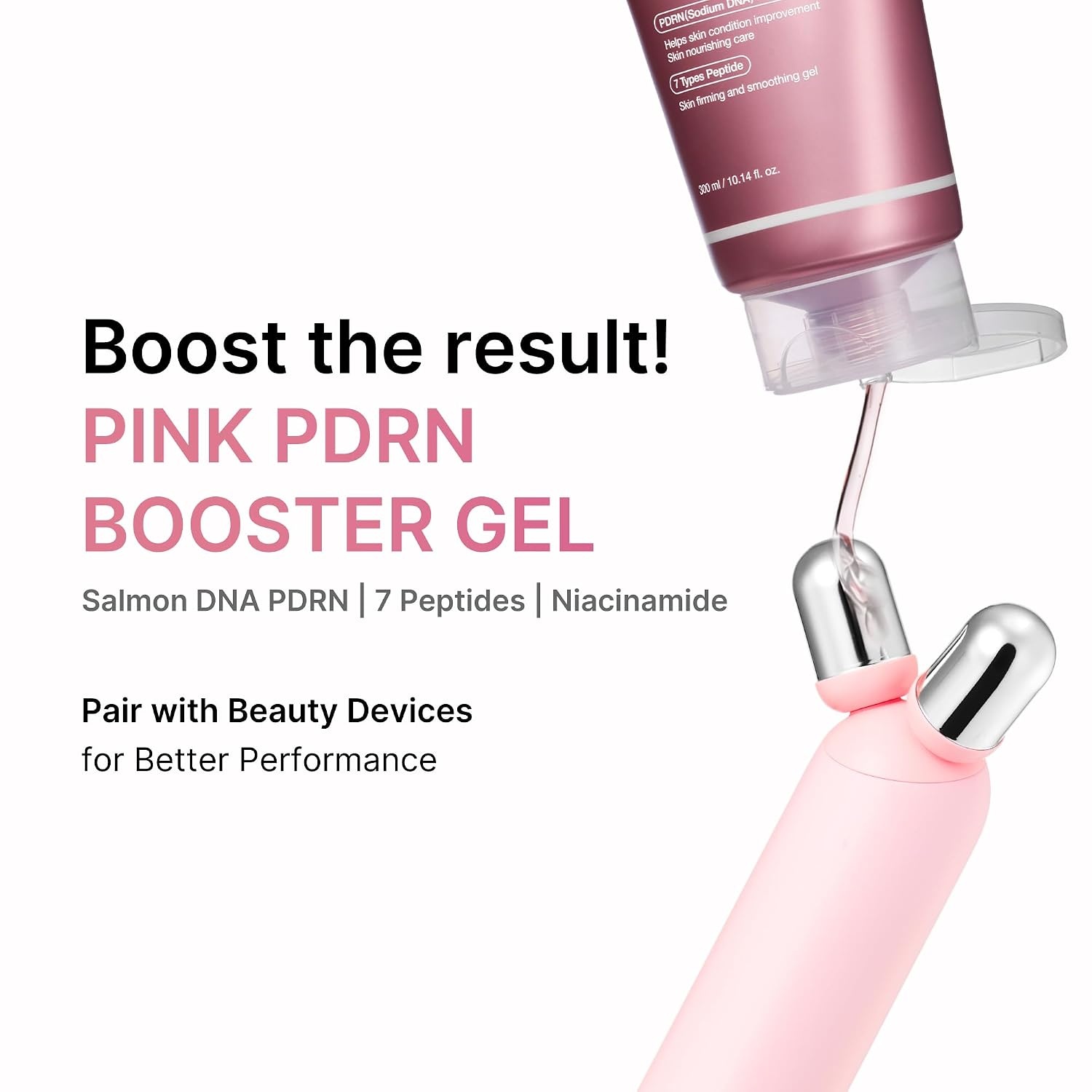 image:imagemedicube PDRN Booster Gel for Face Roller Gua Sha amp Booster Pro Booster Gel with PDRN Peptides amp Niacinamide Facial Gel for Hydrating Firming amp Glow Boosting Korean Skincare
