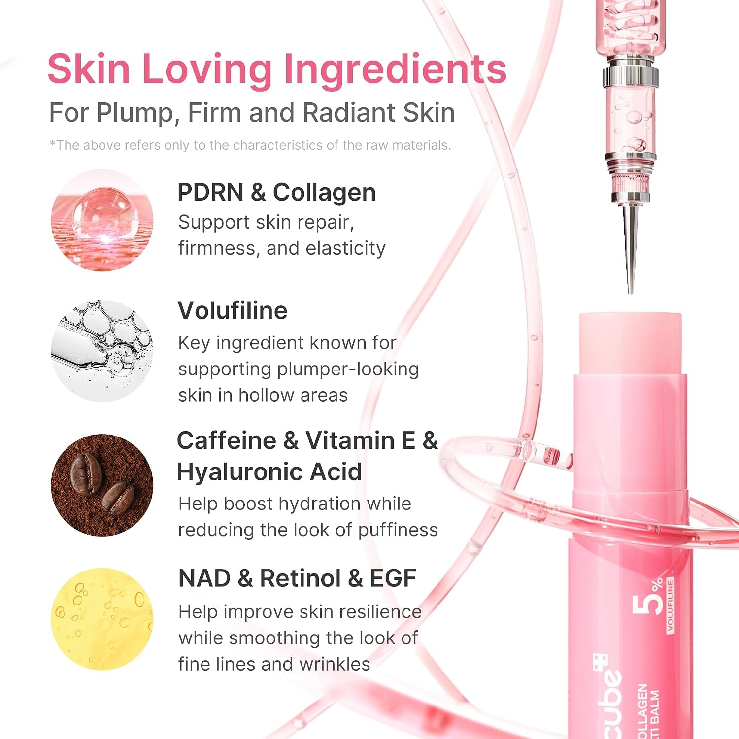 image:imagemedicube PDRN Bounce amp Glow Trio Volume Multi Balm Stick Eye Cream Eye Patch for Puffiness Lines amp PlumpLooking Glow Korean Skincare Skincare Set Gifts for Women