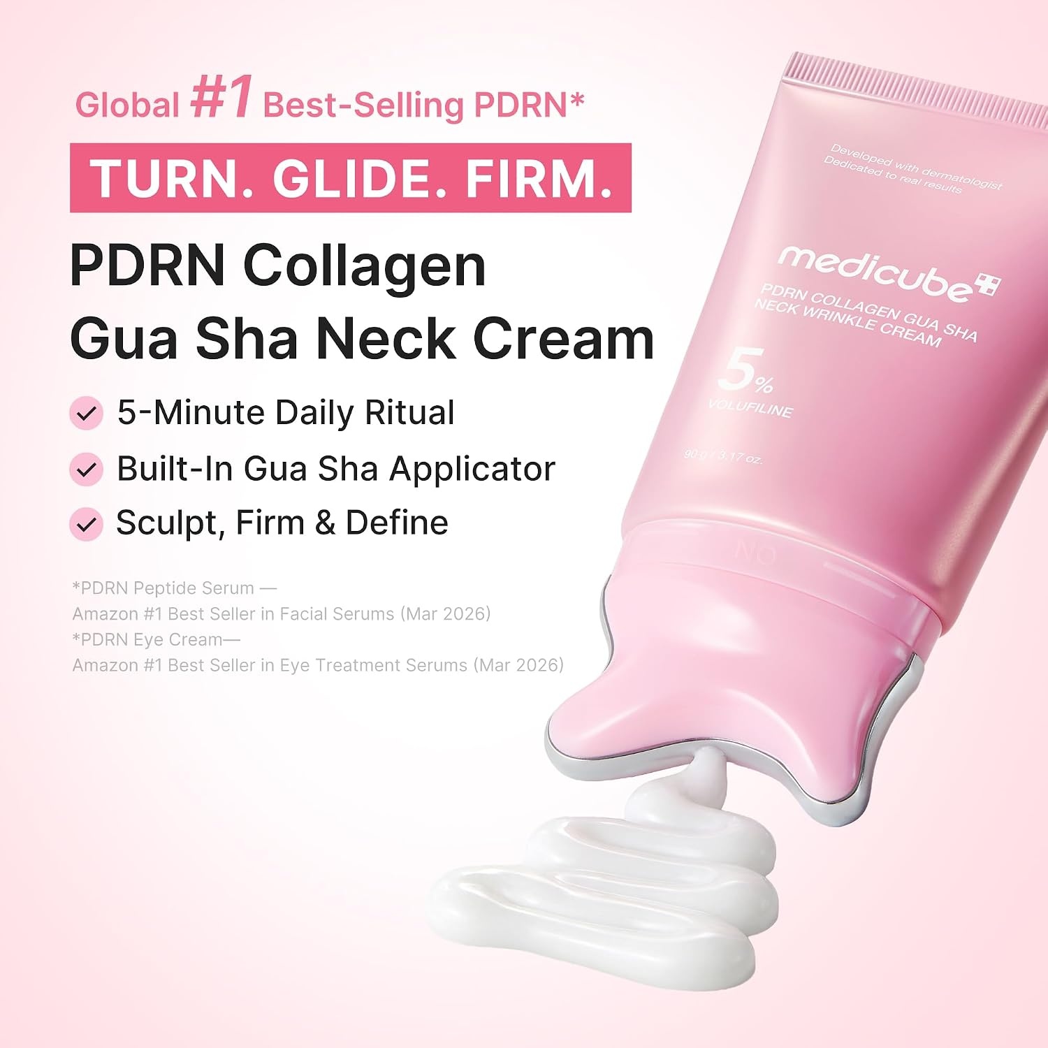 image:imagemedicube PDRN Lift amp Firm Duo PDRN Gua Sha Wrinkle Cream and Eye Cream