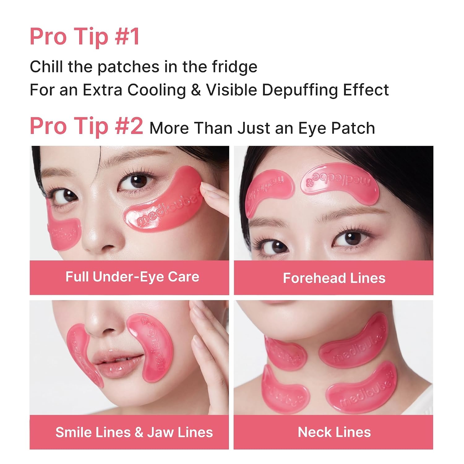 image:imagemedicube PDRN Pink Eye Revival Duo Jelly Eye Mask and Eye Serum Firm amp Hydrate for Look of Wrinkles Fine Lines Refresh for Puffy TiredLooking Eyes Korean Skincare