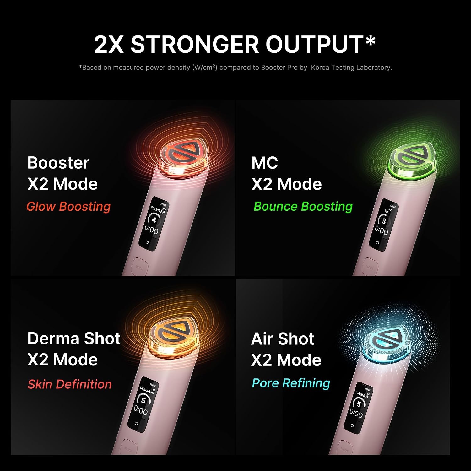 image:imagemedicube Perfect Mask Mode Duo PDRN Vita Coated Mask amp Booster Pro X2 Pink