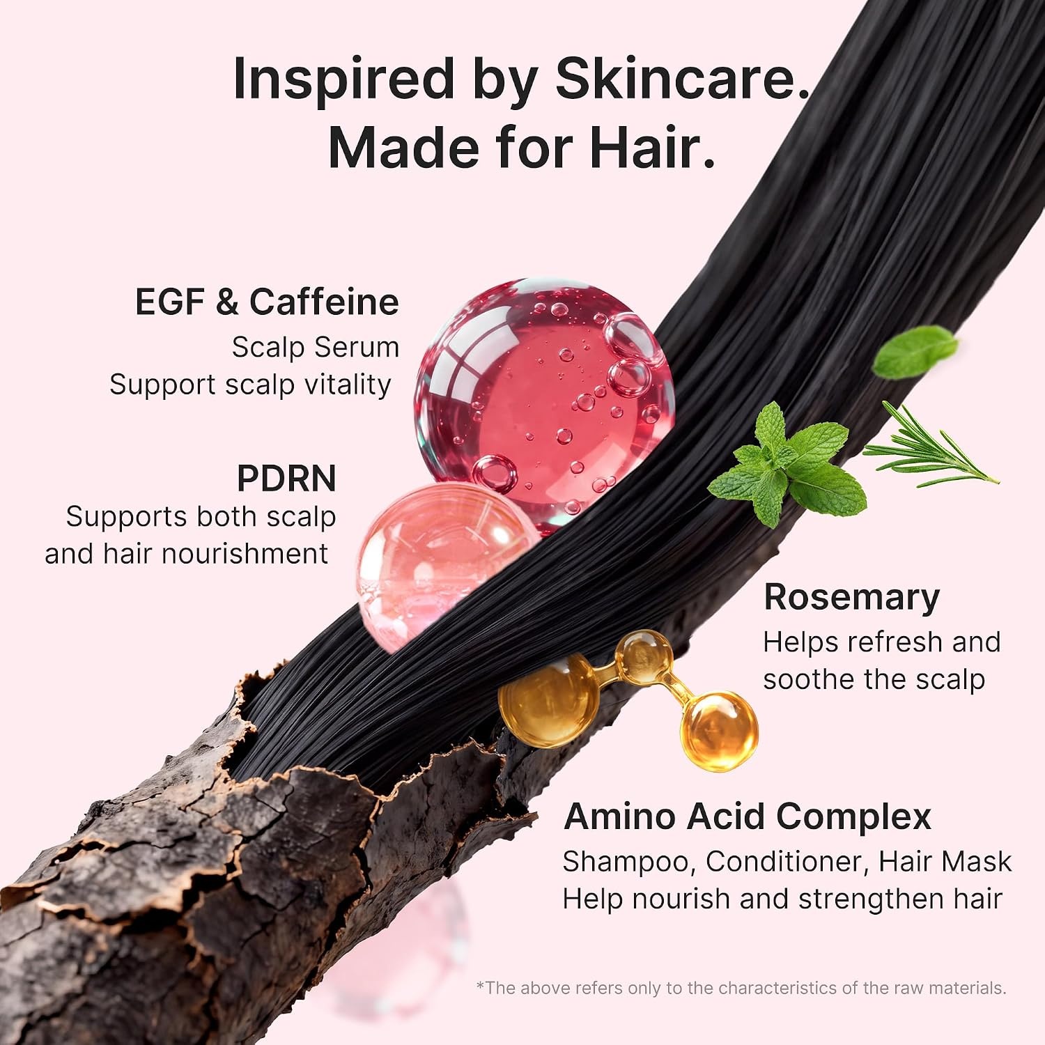 image:imagemedicube Rosemary PDRN Glass Hair Set FullSize Gift Kit for a Fuller Look ScalptoEnds 4Step Hair Ritual Root Volume amp Hair Breakage Care for Fine ThinLooking hair Korean Hair Care 5Piece