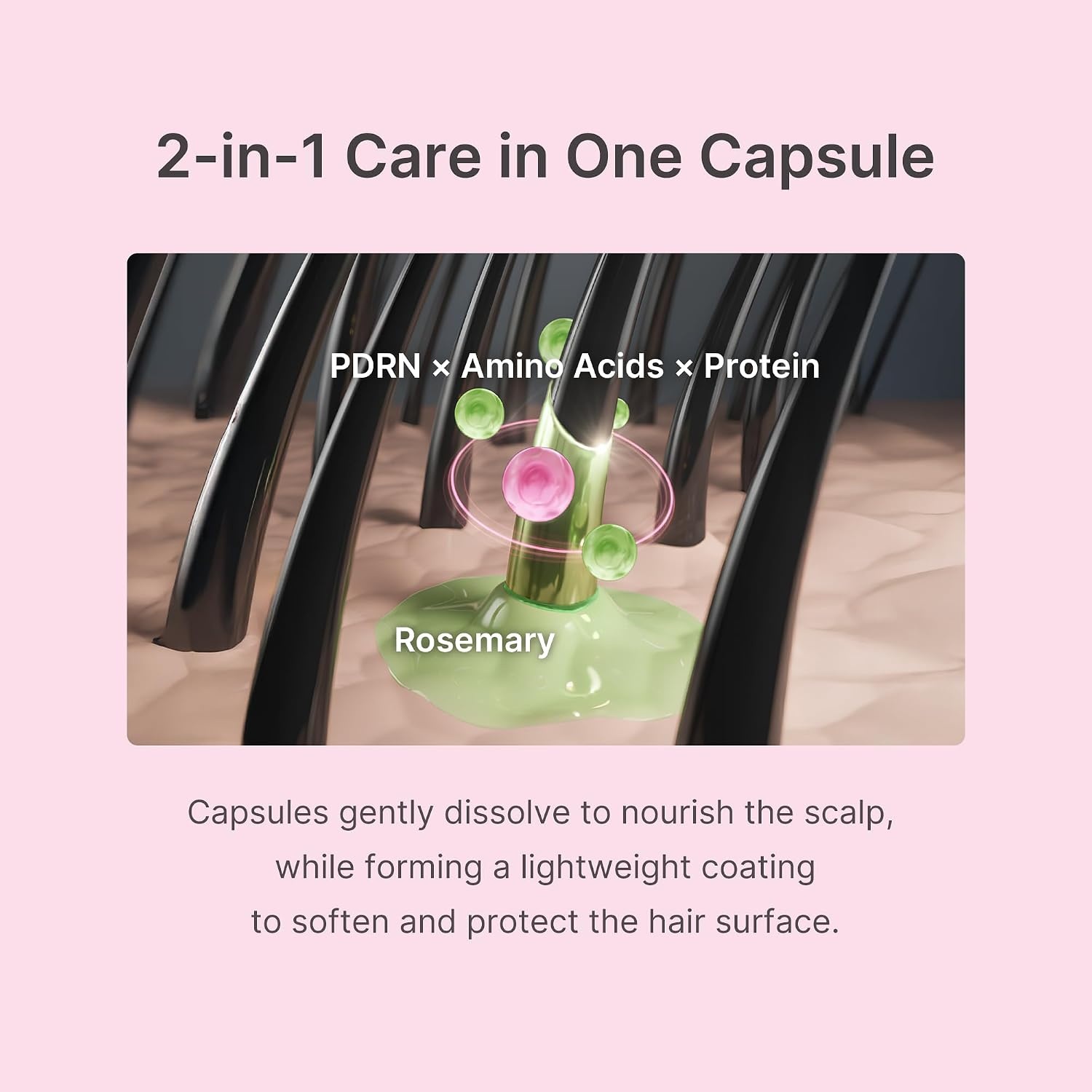 image:imagemedicube Rosemary PDRN Scalp to Strand Thickening Conditioner Scalp amp Hair Strengthening Conditioner for Fine Dry Hair Amino Acid for Strength amp Softness Hair Care Product 845 floz