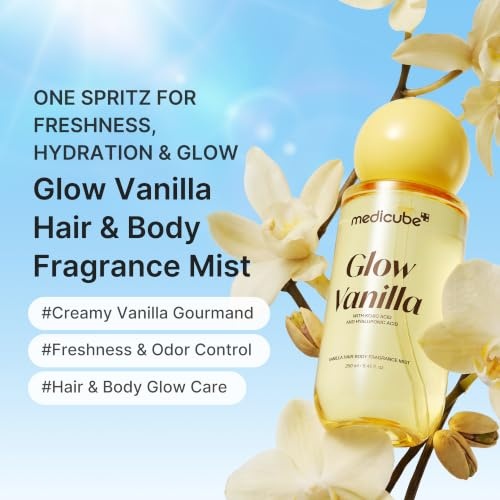 image:imagemedicube Summer Scent amp Dew Duo PDRN Sun Serum amp Vanilla Fragrance Mist