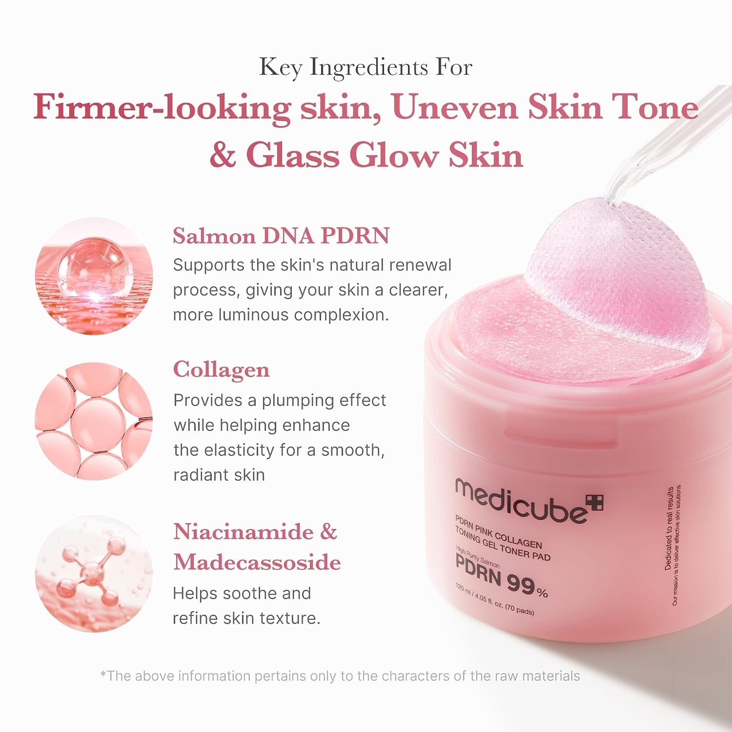 image:imagemedicube Toner Pads Deep Vita C Facial Toner Pad for Uneven Skin Tone amp Texture Vitamin Water and 3 Types of Vitamin Deeply Hydrating amp Resurfacing Pad Korean Skin Care 70 Pads 1 PackWhite