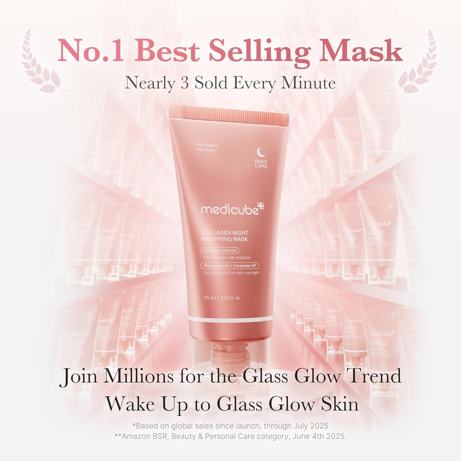 image:imagemedicube Viral Collagen Duo Gua Sha Wrinkle Cream and Wrapping Mask