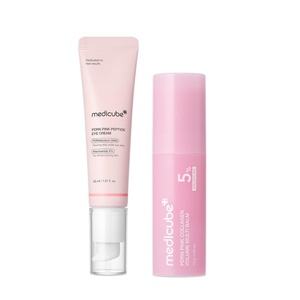 medicube PDRN Eye & Line Care Duo: PDRN Eye Serum and Volume Multi Balm Stick | Face & Neck Firming Care | Volufiline, Salmon DNA, Collagen & NAD+ | Korean Skincare, K-Beauty Set, Gifts for Women