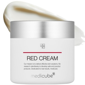medicube Red Cream 2.0 for Sensitive, Dry Skin | Low-Irritation Moisturizer with BHA, Niacinamide & Adenosine – For Soothing & Hydration, Korean Skincare, 1.69 fl. oz