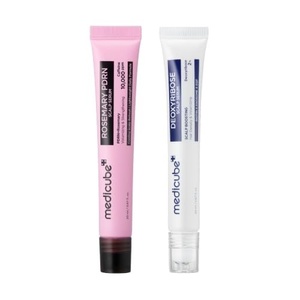 medicube Scalp Nourishment & Strengthening Duo: Deoxyribose Cooling Serum and Rosemary PDRN Nourishing Serum | Fuller-Looking Hair & Root Strengthening Care | Korean Hair Care