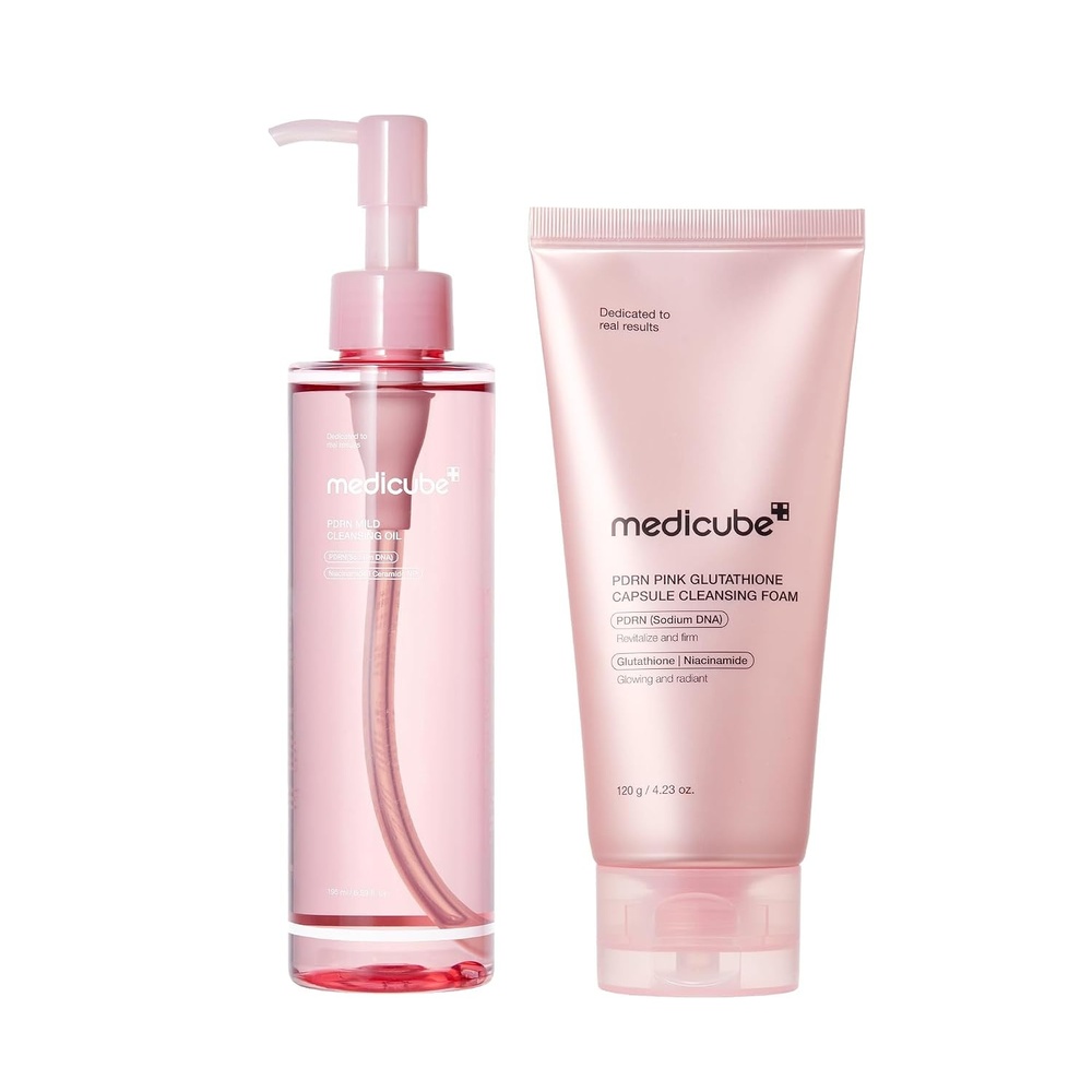 image:imagemedicube PDRN Deep Cleansing Duo PDRN Cleansing Oil amp Capsule Cleanser