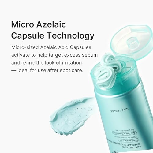 image:imagemedicube Azelaic Capsule Foam Cleanser and Pore Brush Set Deep Pore Cleansing for Fresh Clear and Smooth Skin Excess Sebum Care and Oil Control Korean Skincare