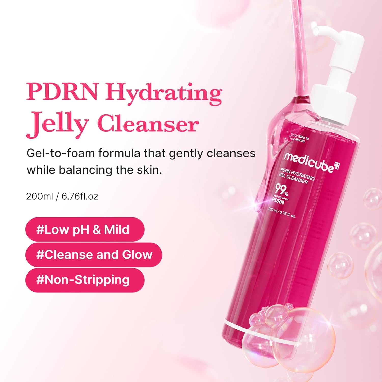 image:imagemedicube PDRN Day amp Night Cleansing Duo PDRN Gel amp Oil Cleanser