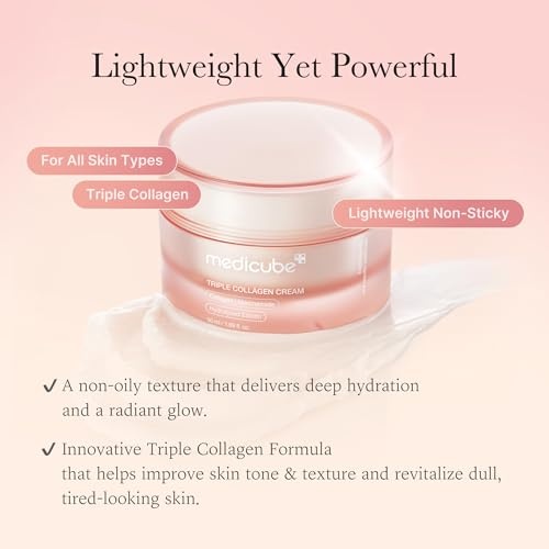 image:imagemedicube Facial amp Body Collagen Firming Duo Gua Sha Cream and Triple Collagen Cream