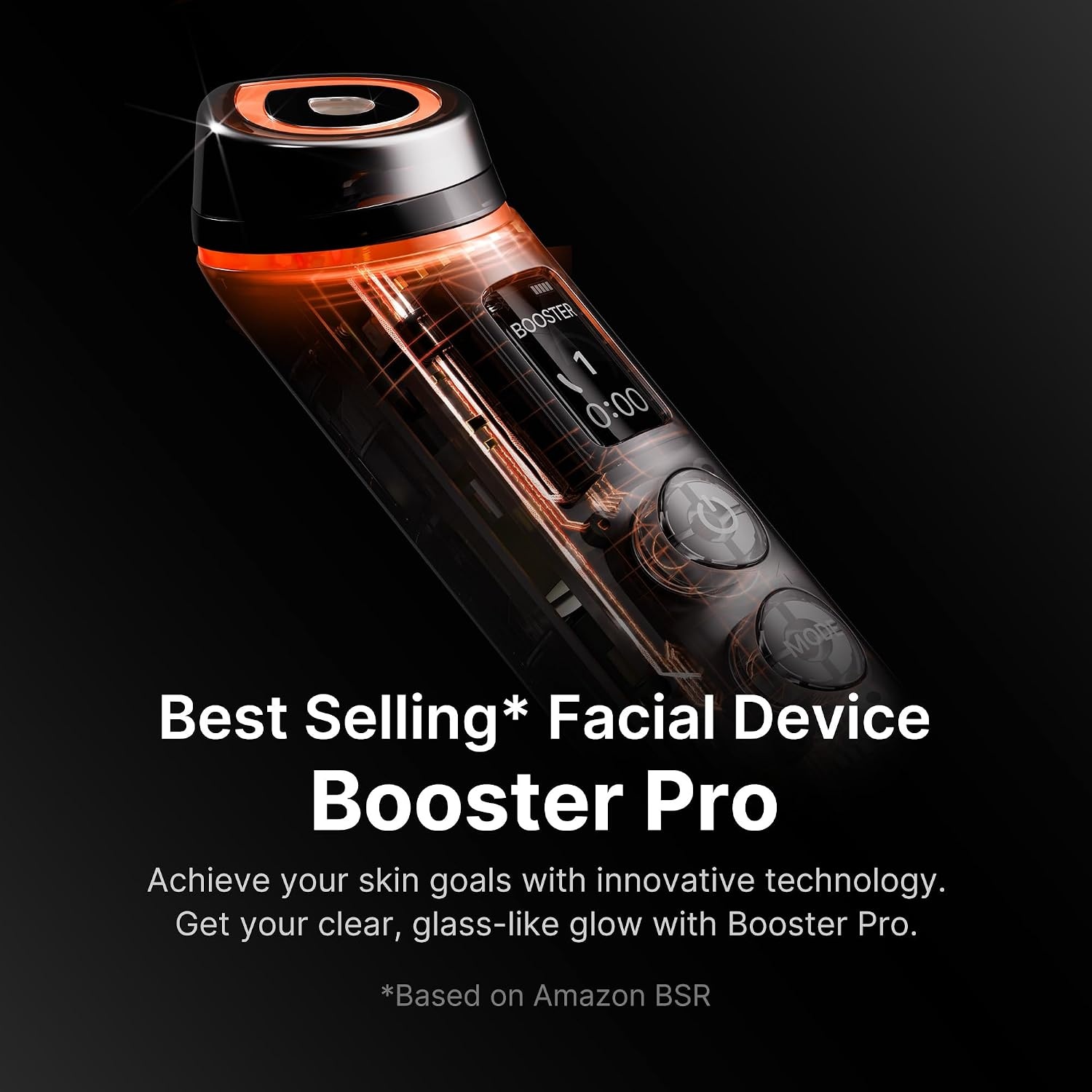 image:imagemedicube Korean Collagen Glow Skin Maker Set AgeR Booster Pro 6in1 Real Glass Glow Device and Collagen Jelly Cream Niacinamide amp FreezeDried Hydrolyzed Collagen 110ml
