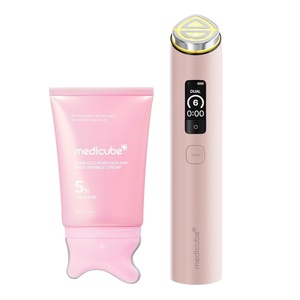 medicube Lift & Sculpt Device Duo – Gua Sha Cream and Booster Pro X2 Pink