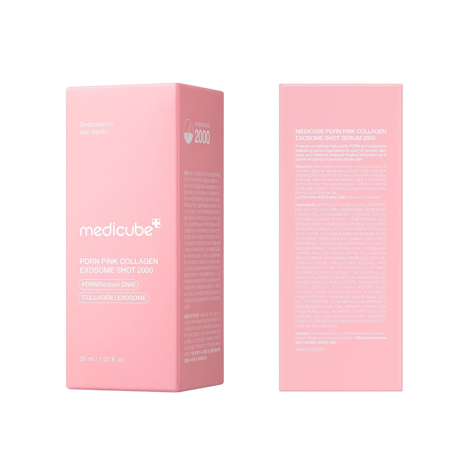 image:imagemedicube Exosome Shot Azelaic Acid 7500 PPM Spicule Facial Serum Pack of 2101 Fl Oz Pack of 1
