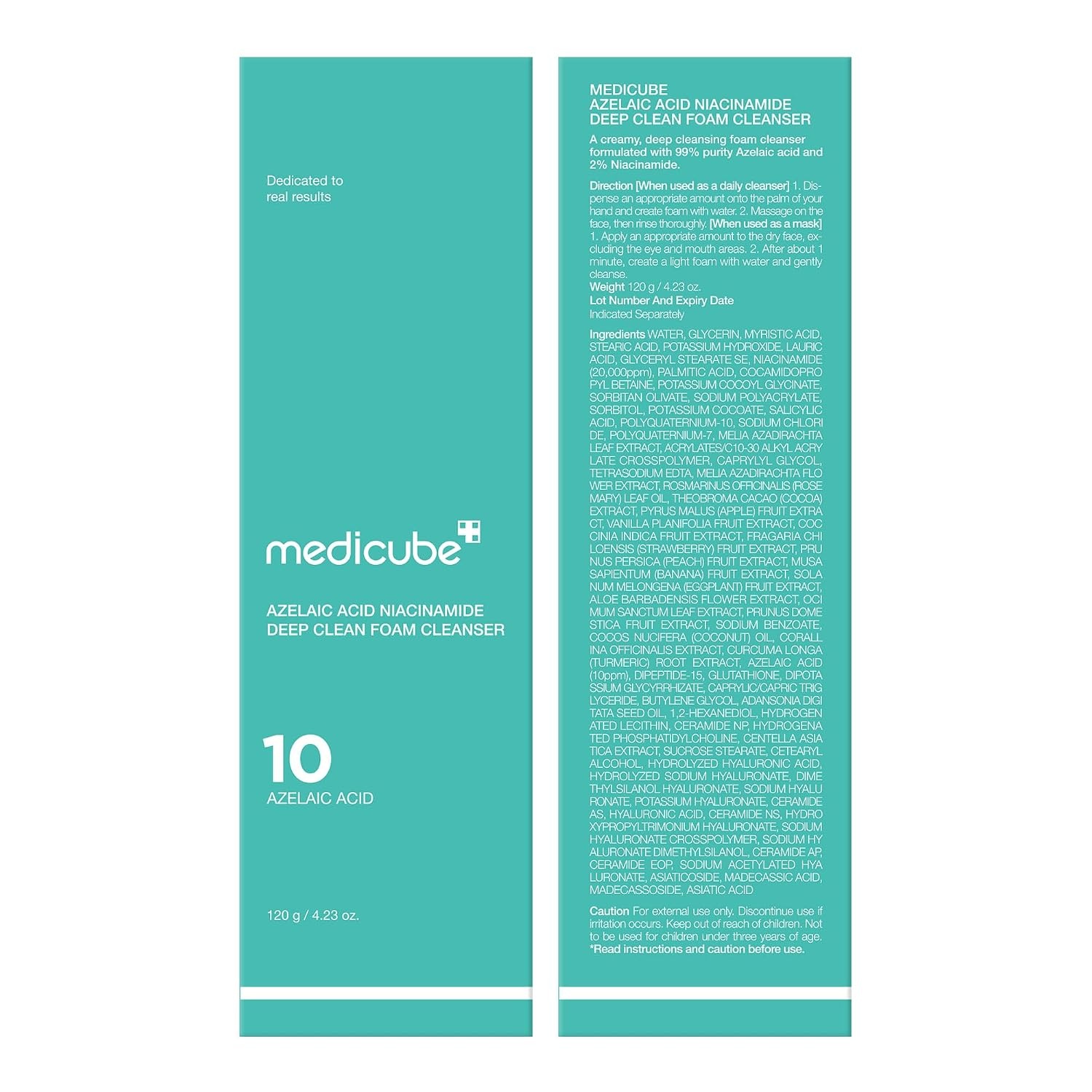 image:imagemedicube Facial Cleanser Azelaic Acid Whip Cleanser Pack of 2423 Ounce