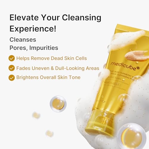 image:imagemedicube Facial Cleanser Azelaic Acid Whip Cleanser Pack of 2423 Ounce Pack of 2