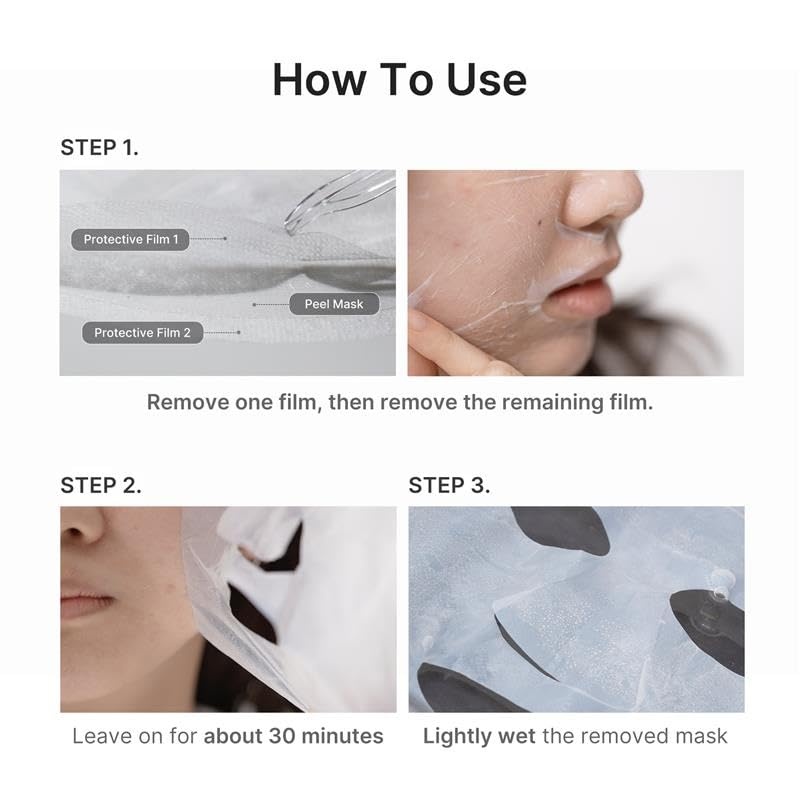 image:imagemedicube Hypochlorous Acid PeelOff Sheet Mask 3EA Pack of 23 Count Pack of 2