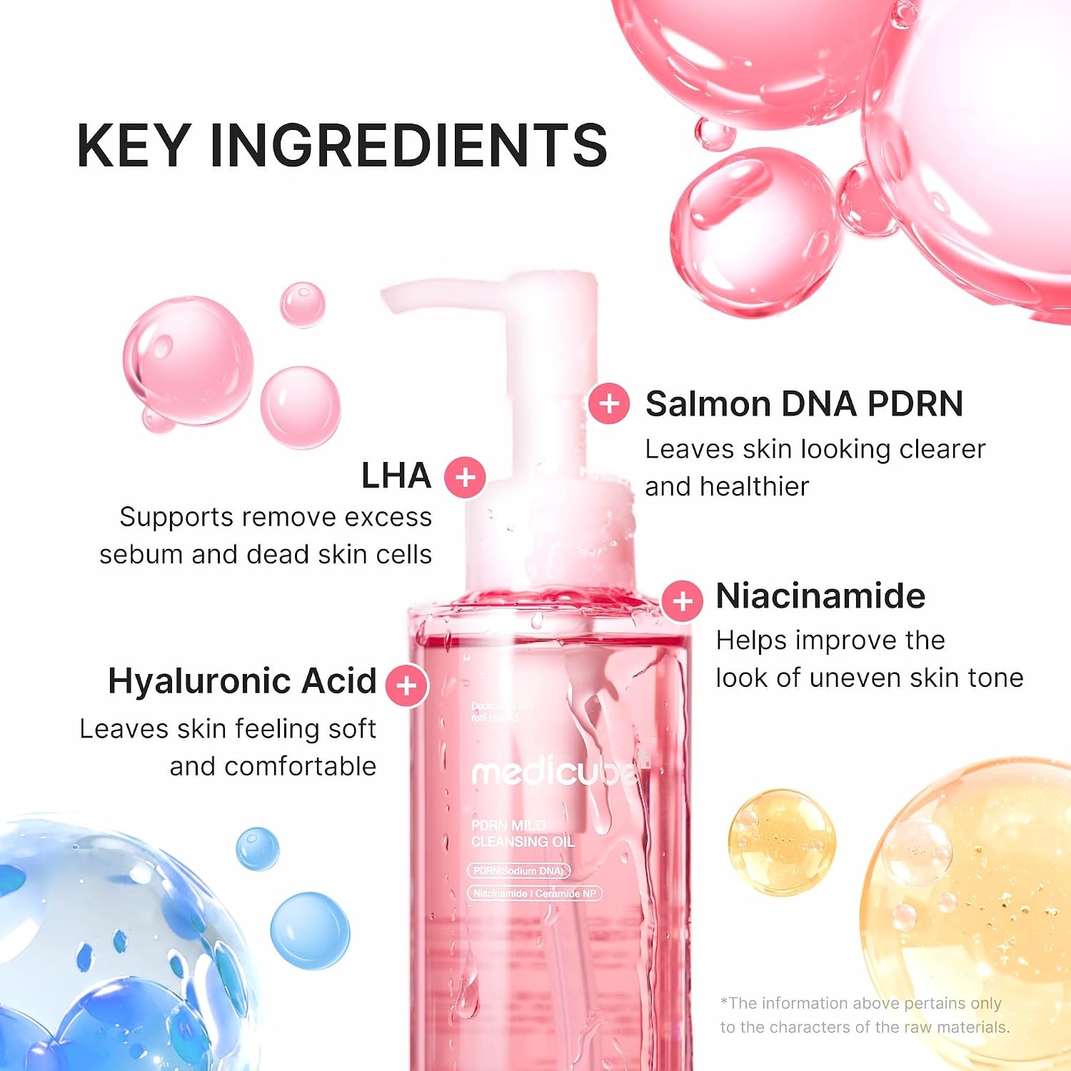 image:imagemedicube Cleansing Oil Zero Pore Blackhead Makeup Remover for all skin types Daily Moisture Facial Cleanser LowIrritation Korean Skin Care 205ml 693 floz Pack of 2PDRN Mild