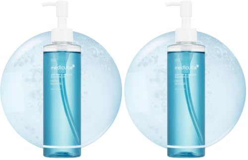 image:imagemedicube Cleansing Oil Zero Pore Blackhead Makeup Remover for all skin types Daily Moisture Facial Cleanser LowIrritation Korean Skin Care 205ml 693 floz Pack of 2Zero Pore