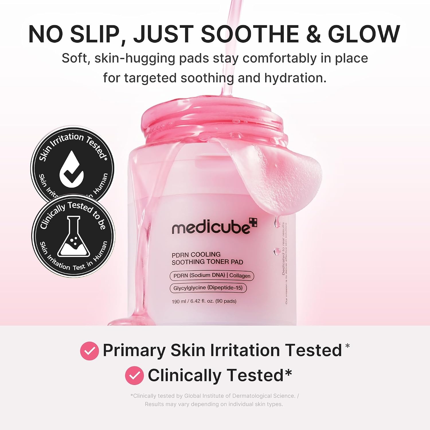 image:imagemedicube PDRN Cooling Soothing Toner Pads Hydrating Facial Pads 90 Pads Delivers cooling hydration and soothing care to leave skin looking smooth fresh and ready for makeup Korean SkincarePDRN Cooling Pads
