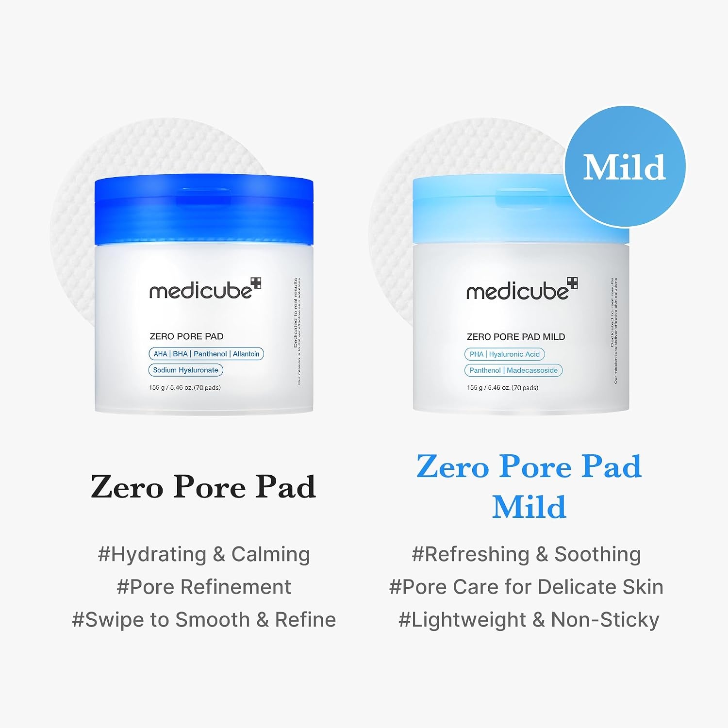 image:imagemedicube PDRN Cooling Soothing Toner Pads Hydrating Facial Pads 90 Pads Delivers cooling hydration and soothing care to leave skin looking smooth fresh and ready for makeup Korean SkincareMild Pads