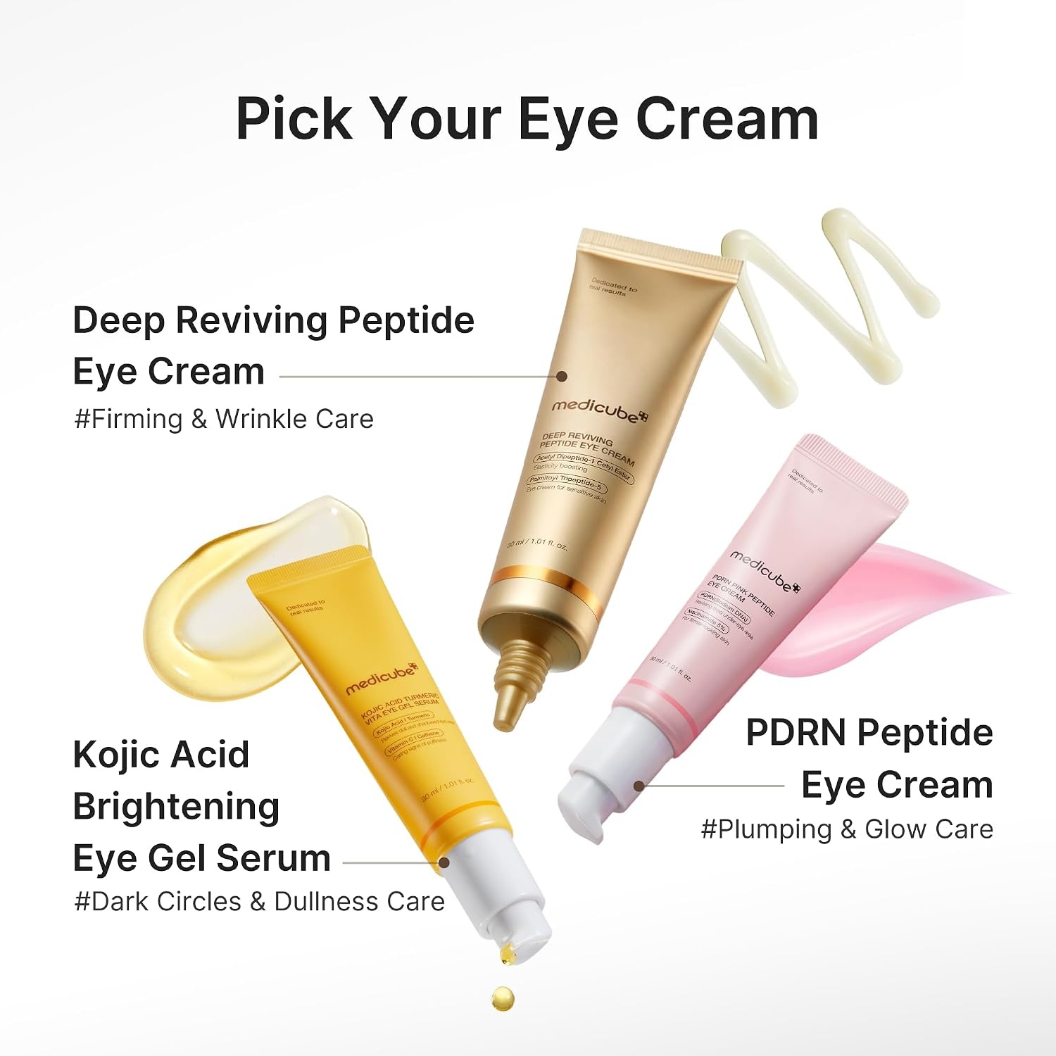 image:imagemedicube Eye Serum with Deep Reviving Peptide Pack of 2101 Fl Oz Pack of 1