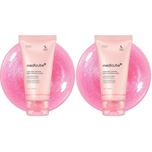 medicube Wrapping Mask PDRN Caffeine – Overnight Peel Off Facial Mask (Pack of 2)