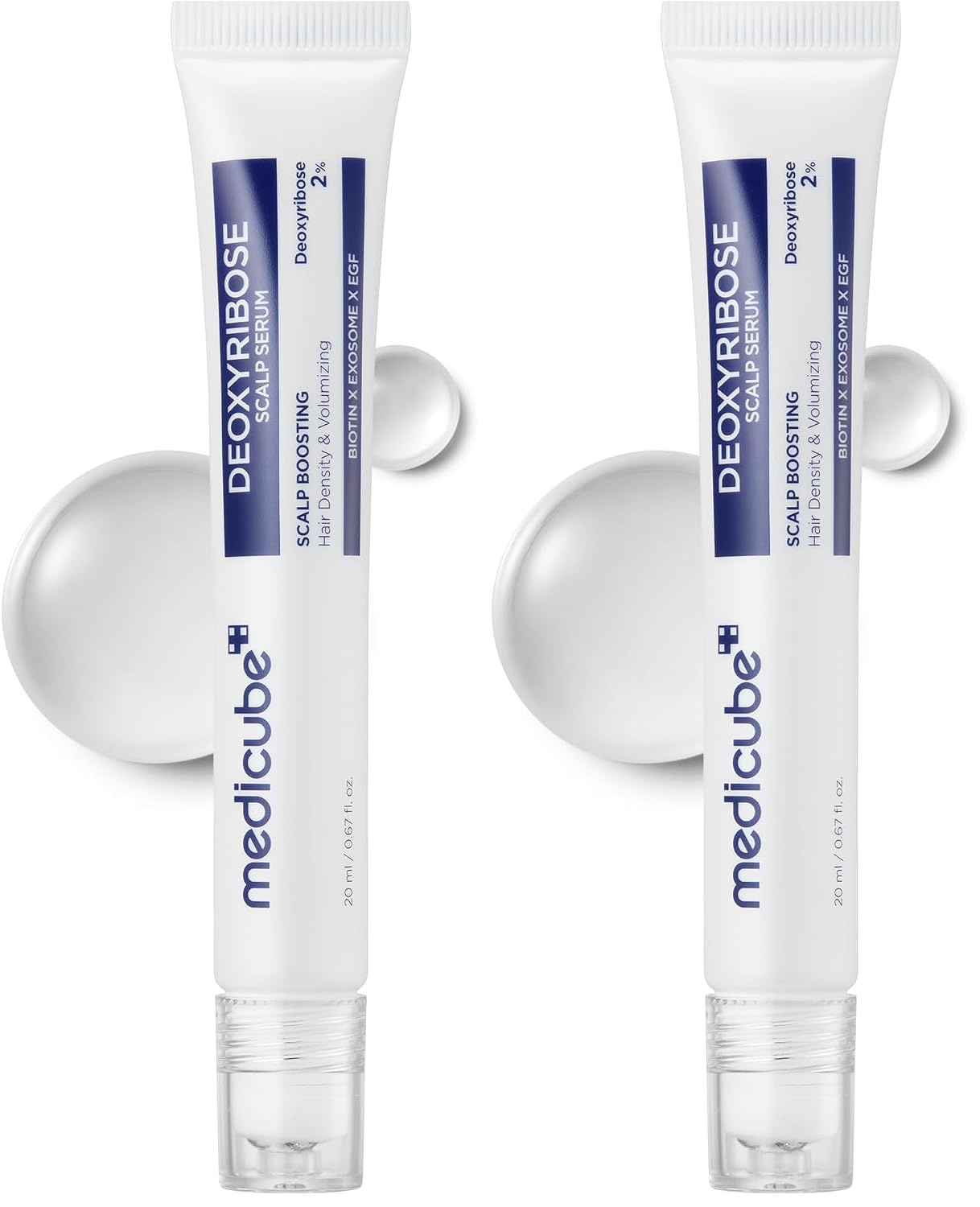 image:imagemedicube Scalp Serum with Rosemary PDRN NonGreasy Lightweight Serum for Thicker Fuller DenserLooking Hair Scalp Treatment for FlakeProne Scalp Soothing Korean Hair Care 20ml Pack of 2Deoxyribose