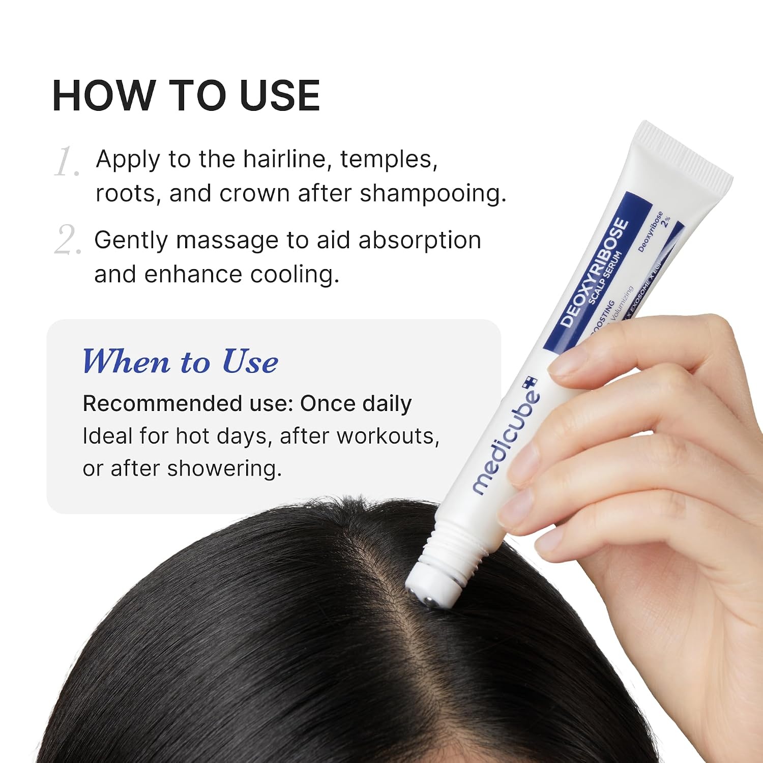 image:imagemedicube Scalp Serum with Rosemary PDRN NonGreasy Lightweight Serum for Thicker Fuller DenserLooking Hair Scalp Treatment for FlakeProne Scalp Soothing Korean Hair Care 20ml Pack of 2Deoxyribose