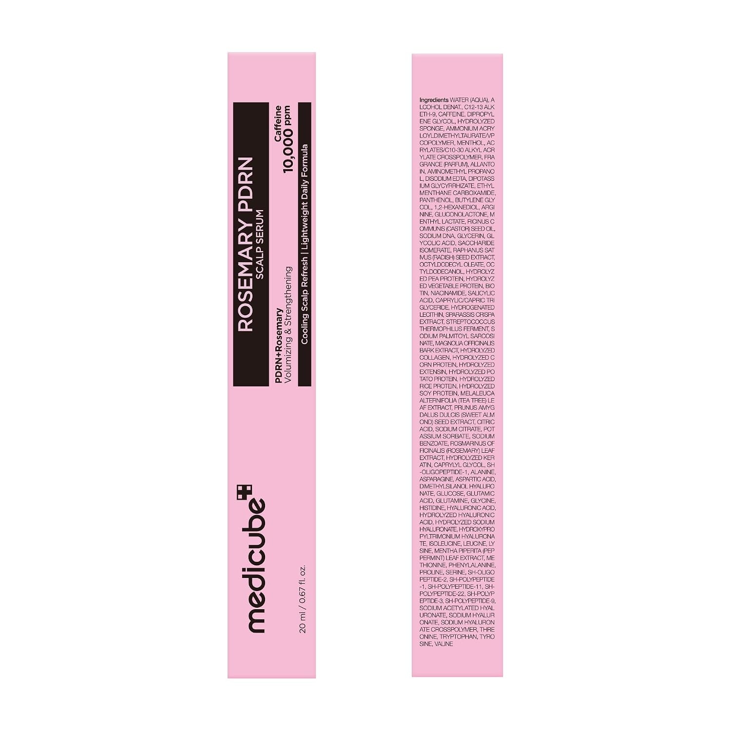 image:imagemedicube Scalp Serum with Rosemary PDRN NonGreasy Lightweight Serum for Thicker Fuller DenserLooking Hair Scalp Treatment for FlakeProne Scalp Soothing Korean Hair Care 20ml Pack of 2Rosemary PDRN