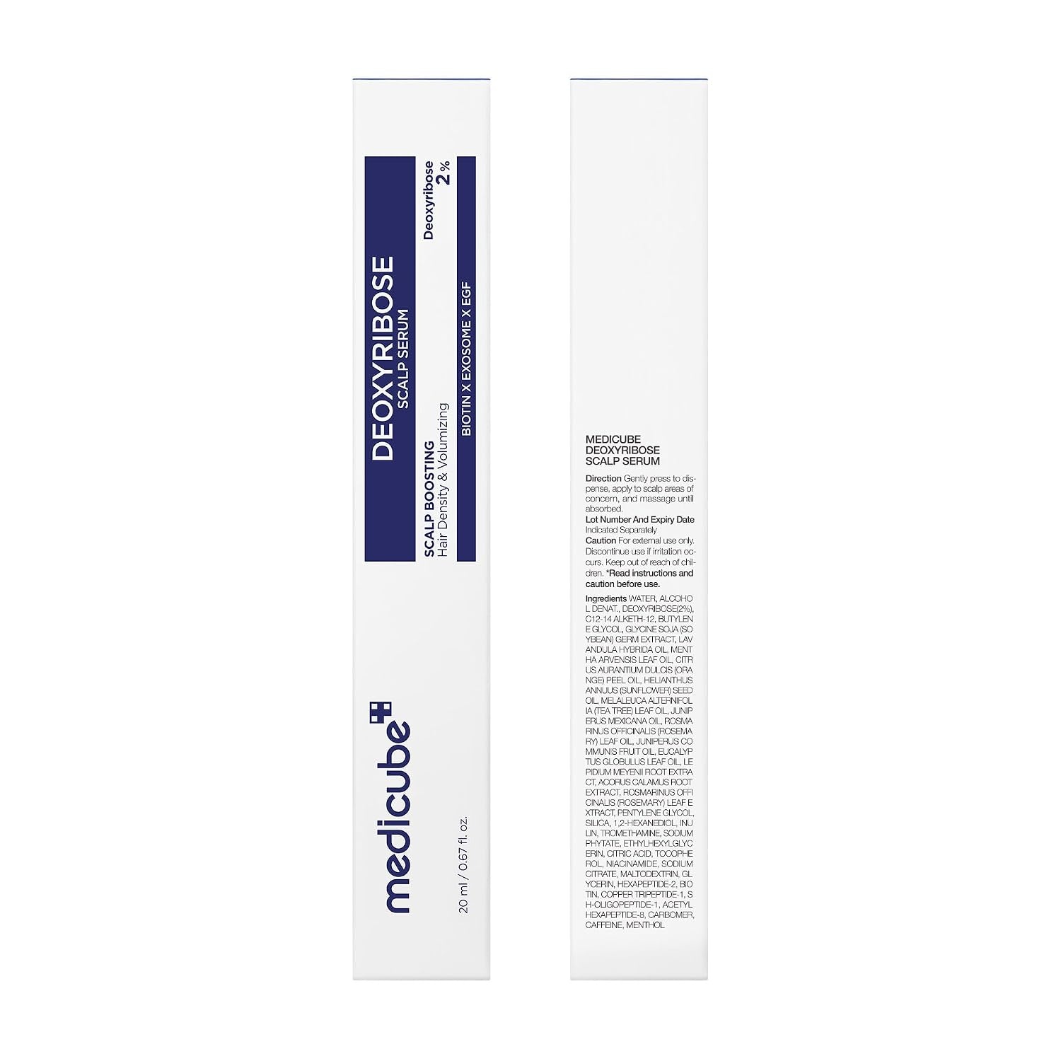 image:imagemedicube Scalp Serum with Rosemary PDRN NonGreasy Lightweight Serum for Thicker Fuller DenserLooking Hair Scalp Treatment for FlakeProne Scalp Soothing Korean Hair Care 20ml Pack of 2Deoxyribose