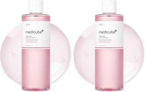 image:imagemedicube PDRN Toner Salmon DNA Milky Toner for Hydrating Moisturizing Soothing with Ceramide Peptide Glass Glow Skin Korean Skincare 507 floz Pack of 3Rose PDRN Watery