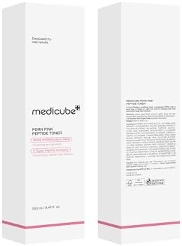 image:imagemedicube PDRN Toner Salmon DNA Milky Toner for Hydrating Moisturizing Soothing with Ceramide Peptide Glass Glow Skin Korean Skincare 507 floz Pack of 3Rose PDRN Watery