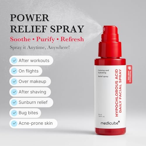 image:imagemedicube Power Soothing Spray Duo Hypochlorous Acid Full amp Mini Set